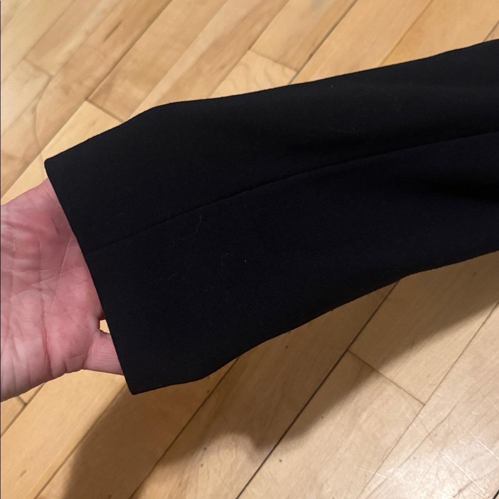 Candie's Black Women's Tailored Blazer Jacket - Picture 4 of 6